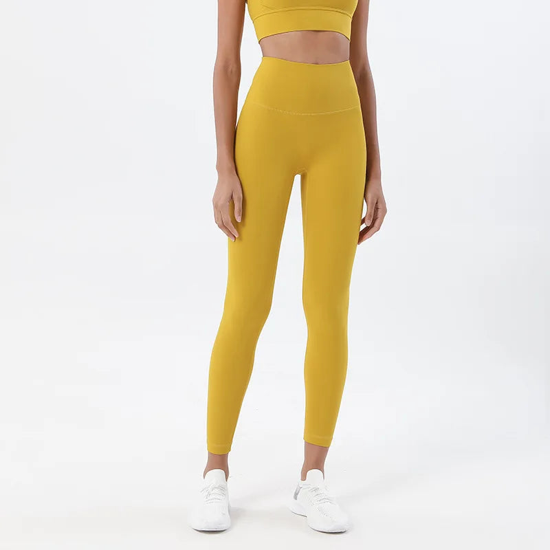 Yogabyxor Dam – High Waist Leggings med Push Up-effekt
