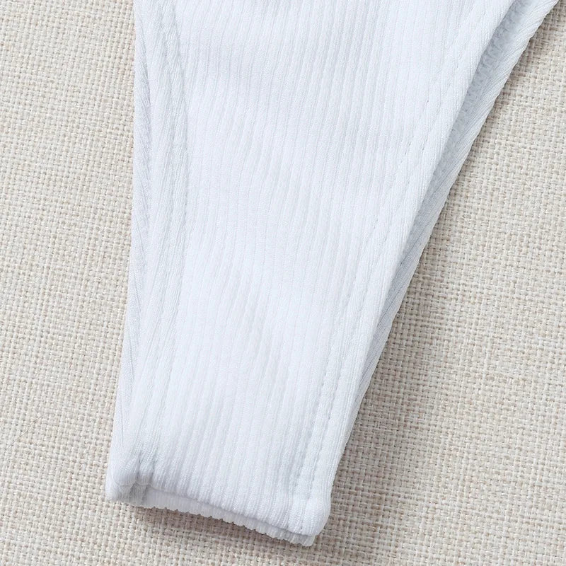 Enfärgat Bikiniset Dam – String Halter med Push-up