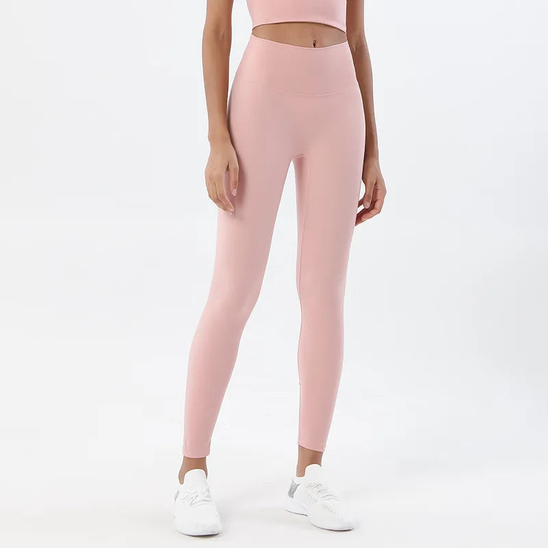 Yogabyxor Dam – High Waist Leggings med Push Up-effekt