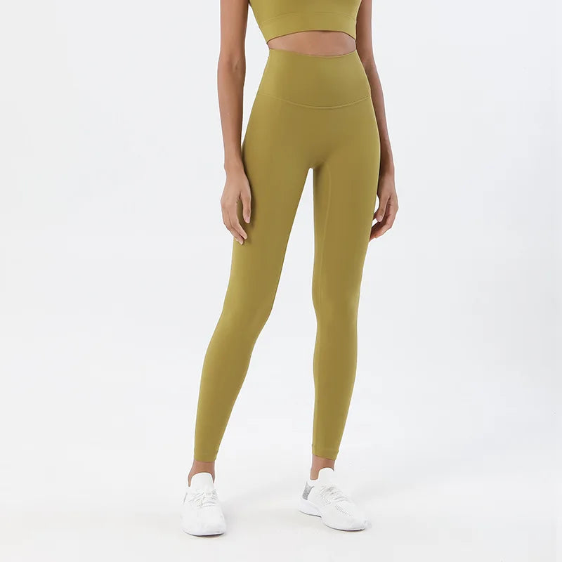 Yogabyxor Dam – High Waist Leggings med Push Up-effekt