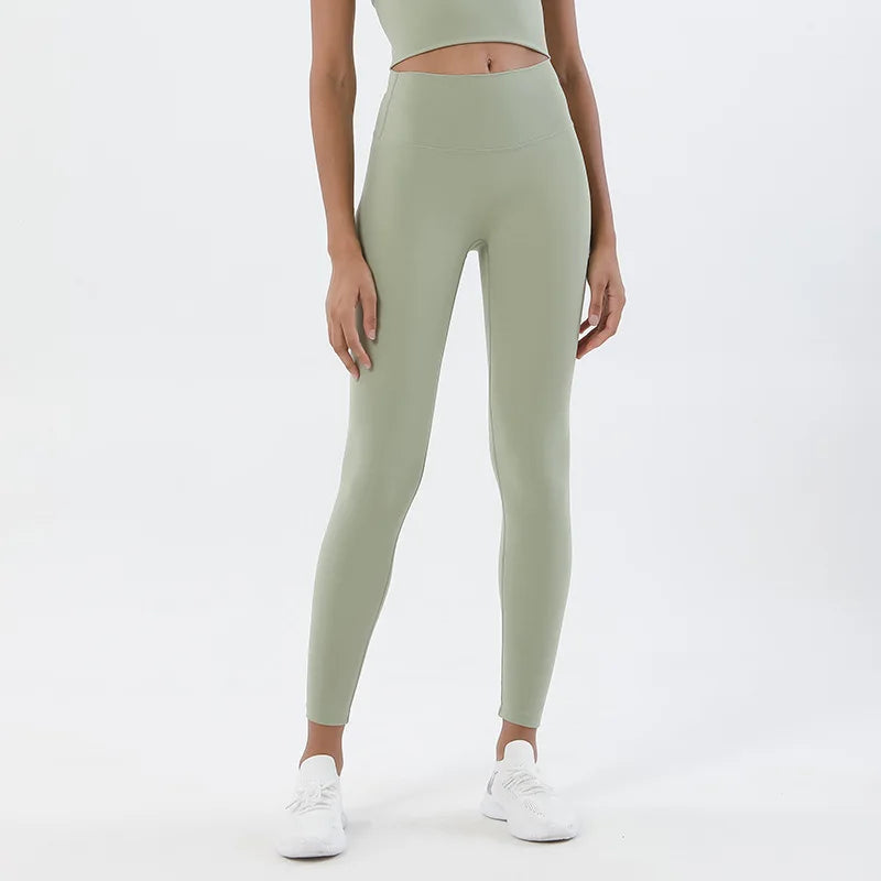 Yogabyxor Dam – High Waist Leggings med Push Up-effekt