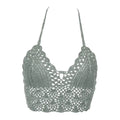 Virkad Bikinitopp Dam – Boho Strandtopp