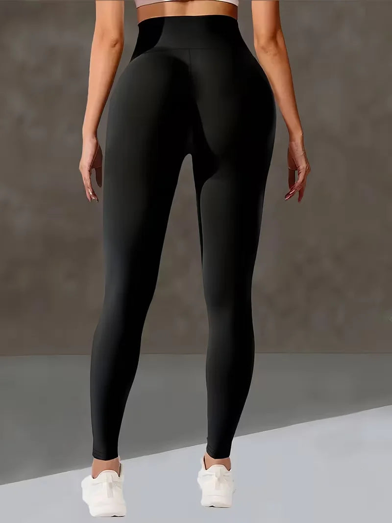 Yogabyxor Dam – Hög Midja med Rumplyft