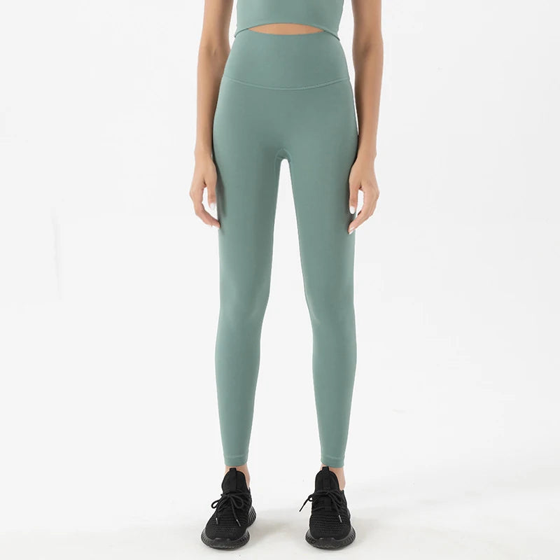 Yogabyxor Dam – High Waist Leggings med Push Up-effekt