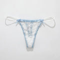 Spets String med Rosett – Genomskinlig & Feminin
